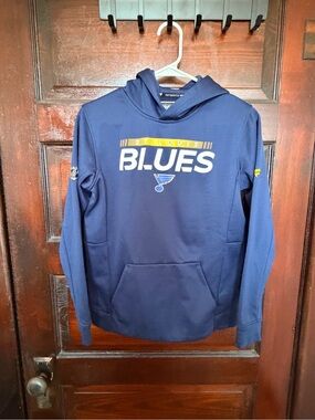Fanatics St. Louis Blues Navy Crewneck Hoodie